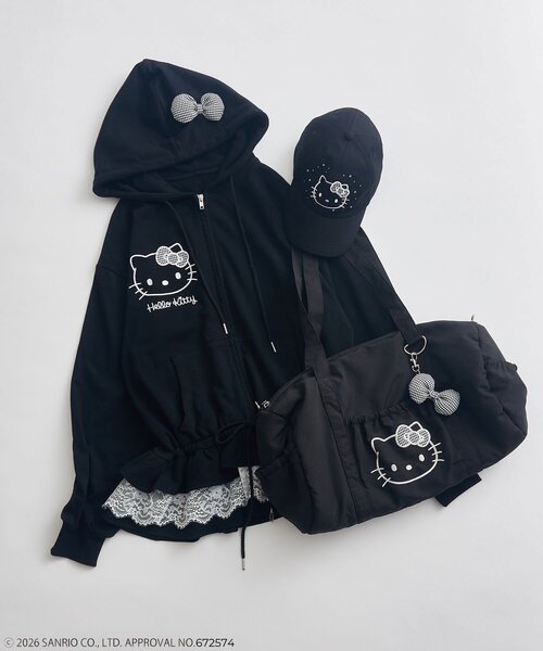 OLIVE des OLIVE（オリーブデオリーブ） ボストンバッグ HELLO KITTY 
