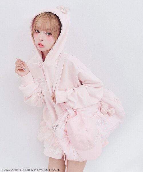 OLIVE des OLIVE（オリーブデオリーブ） ボストンバッグ HELLO KITTY