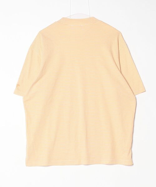 「CASTELBAJAC」 ボーダー柄長袖Tシャツ 5 イエロー メンズ_画像2