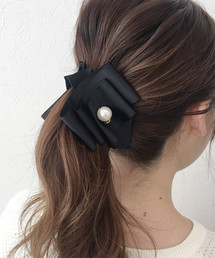 Three Four Time（スリーフォータイム） ヘアクリップ パールポイント