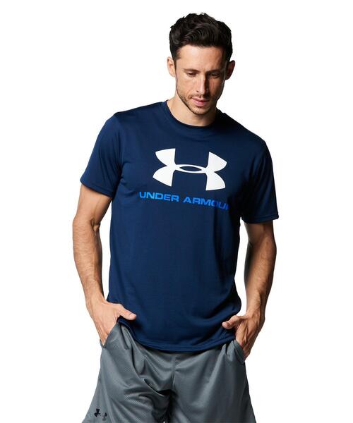 正規店仕入れの UNDER ARMOUR tシャツ UAテック ビッグロゴ ショートスリーブT ウォーキング・ランニングウェア