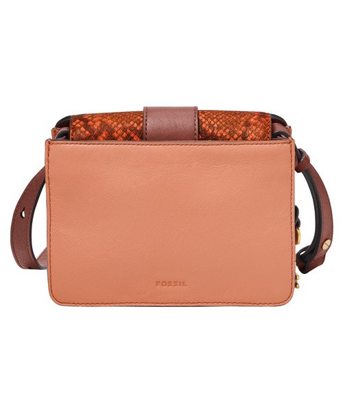 Fossil フォッシル ピンク ショルダーバッグ レザー FOSSIL ショルダーバッグ バッグ フォッシル 斜めがけバッグ