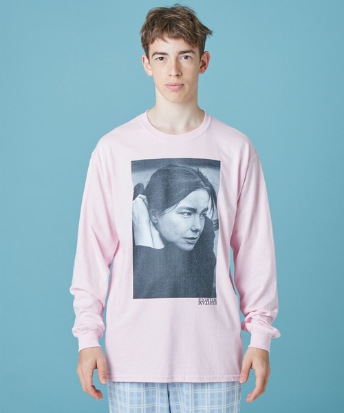 EIGHTAM（エイタム） tシャツ Kevin Cummins Bjork long tee