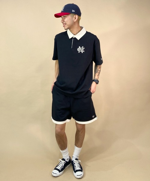 NEW ERA GOLF ラガー ポロシャツ L ブラック ニューエラ ゴルフ NEW ERA ポロシャツ ERA/ニューエラ GOLF/ニューエラゴルフ