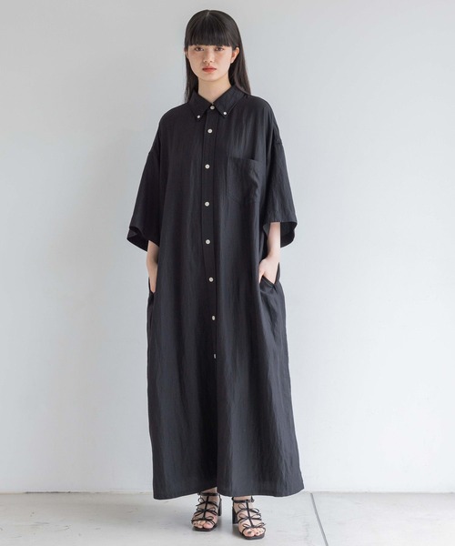 ワンピース ワッシャーシャツワンピース 964139 : ZOZOTOWN