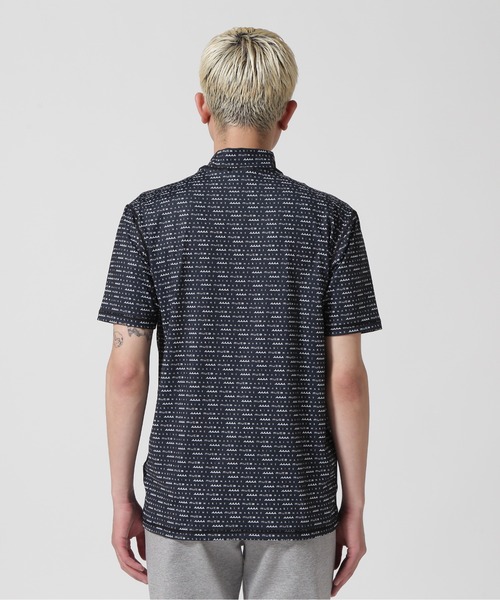 muta MARINE tシャツ MARINE/ムータ マリン/ロゴ総柄モック