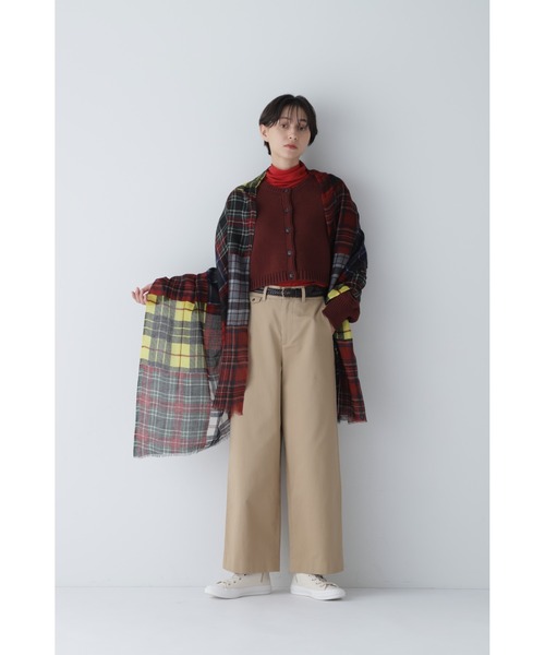Glen Prince ストール マフラー 「GLEN PRINCE」パッチワーク