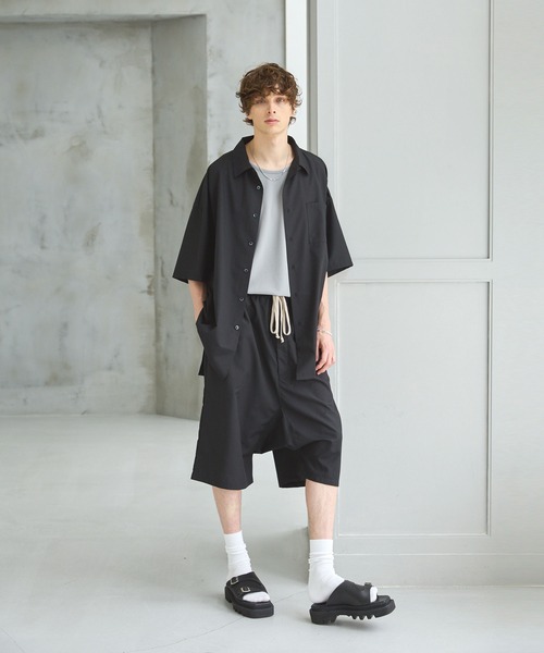 soerteルーズハーフスリーブオープンカラーシャツ サイズ3 出品7/16まで LOOSE H / S OPEN COLLAR SHIRT (ASSORT)/ルーズハーフスリーブ