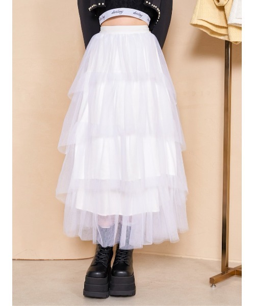 Darich（ダーリッチ） スカート ラッフルフリルロングスカート
