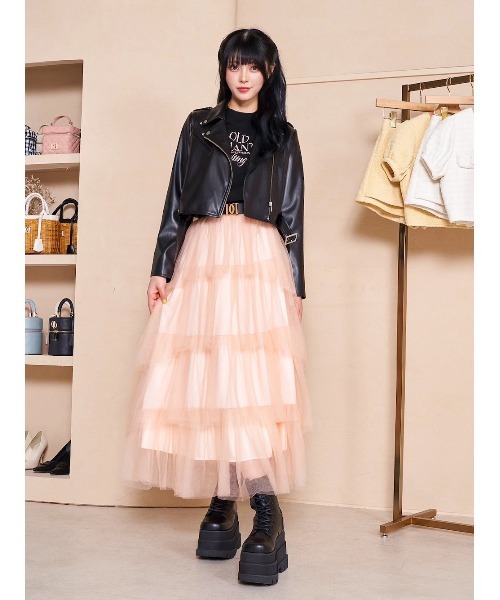 Darich（ダーリッチ） スカート ラッフルフリルロングスカート