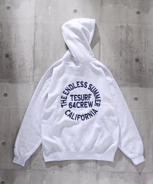 THE ENDLESS SUMMER WALK ARROUND パーカー The Endless Summer パーカー TES SURF TEAM BIG ZIP PARKA