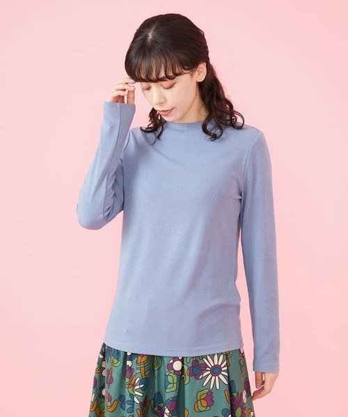 tシャツ 30color ボトルネックカットソー レディース