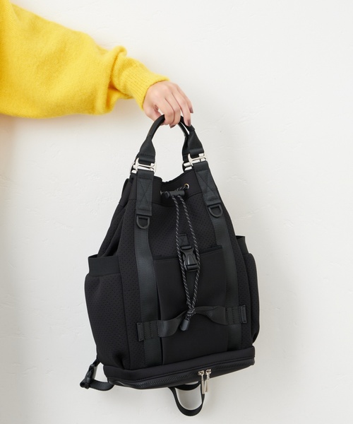 【超美品】 story. パンチングバックパック リュック 2way A4可 story. リュック 「story./ストーリー」 パンチングバックパック