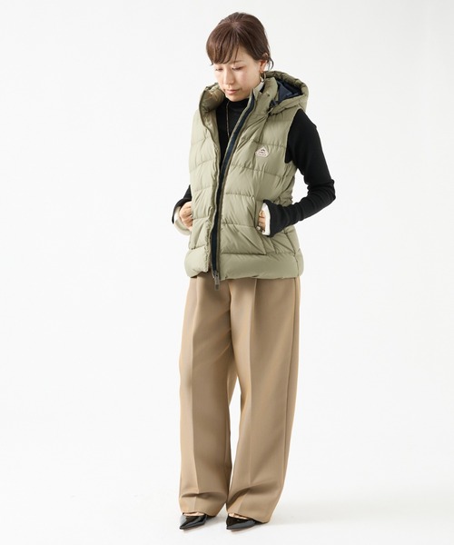 PYRENEX ピレネックス ダウンベスト フード付 ネイビー Pyrenex ダウンベスト ベスト 「PYRENEX / ピレネックス