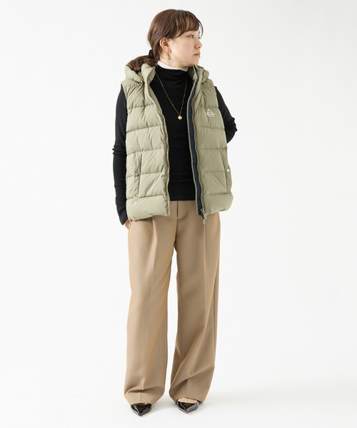 PYRENEX ピレネックス ダウンベスト フード付 ネイビー Pyrenex ダウンベスト ベスト 「PYRENEX / ピレネックス