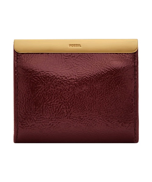 FOSSIL フォッシル　蝶々　切手　レトロなバッグ FOSSIL ショルダーバッグ バッグ フォッシル サッチェルバッグ