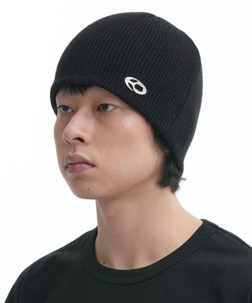 OY（オーワイ） ニット帽 ニットキャップ メンズ METAL LOGO BEANIE
