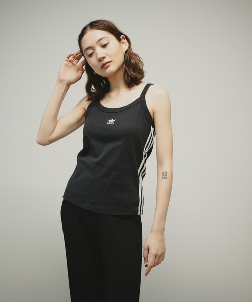 adidas（アディダス） タンクトップ ノースリーブ スリーストライプス