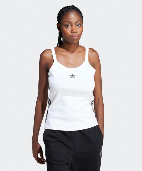 adidas（アディダス） タンクトップ ノースリーブ スリーストライプス