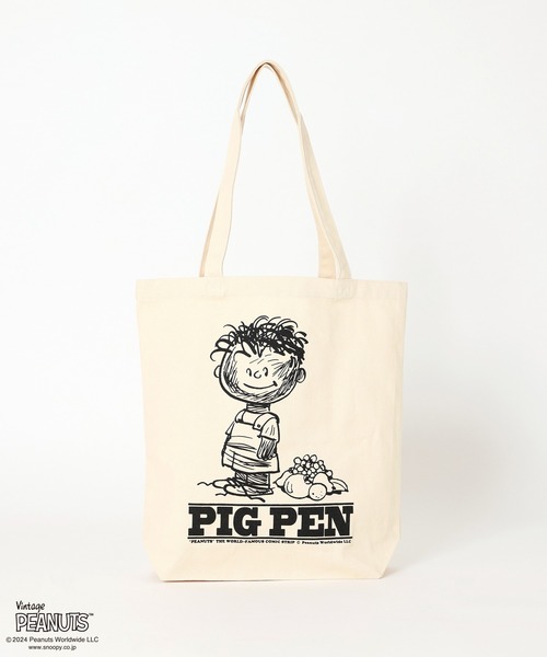 ボンマルシェ コットンバッグ ウィンターカラー 森の王様 FRUIT OF THE LOOM トートバッグ LOOM/フルーツオブザルーム