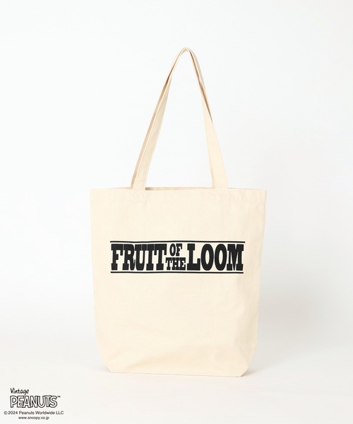 ボンマルシェ コットンバッグ ウィンターカラー 森の王様 FRUIT OF THE LOOM トートバッグ LOOM/フルーツオブザルーム