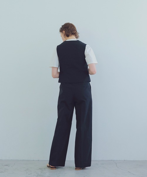 DRESSLAVE オールインワン ブラック DRESSLAVE スーツ ベスト twin set like all in one(ツイン