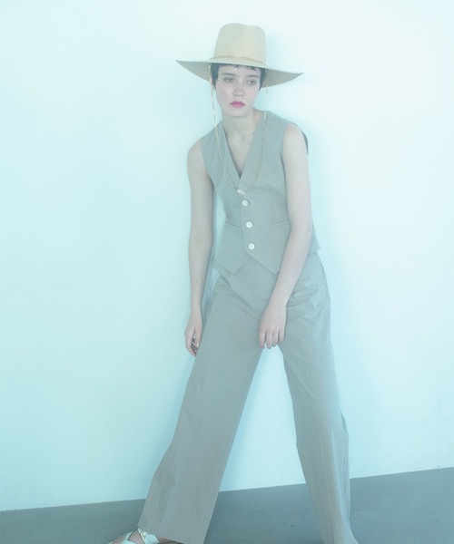 レア！美品！ TWIN SET オーストリッチ フェザー ベスト ツインセット