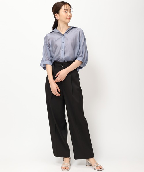 MISCH MASCH ブラウス シャツ 2024春夏新作シアードルマンシャツ