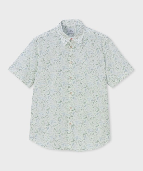 PS Paul Smith シャツ Nettle” 半袖シャツ / 242314 619PN