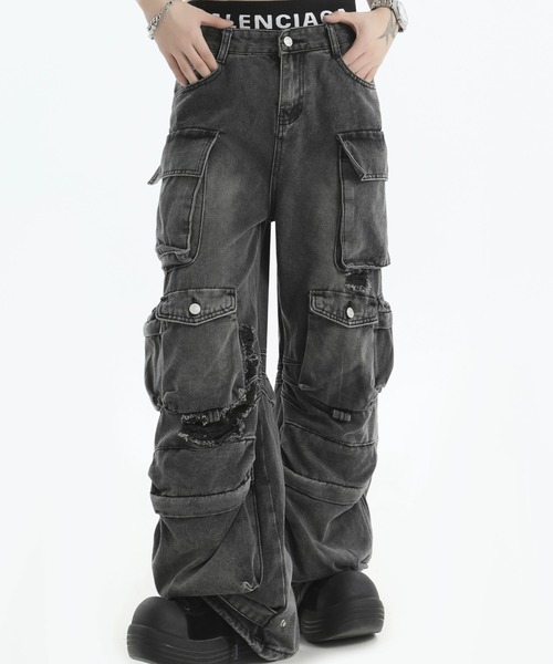 【専用】新品　Ｄ&Ｇ　ディーアンドジージュニア　デニムパンツ　80 ジーンズ GU公式 | KIDS(男女兼用)ストレッチデニムストレートパンツ