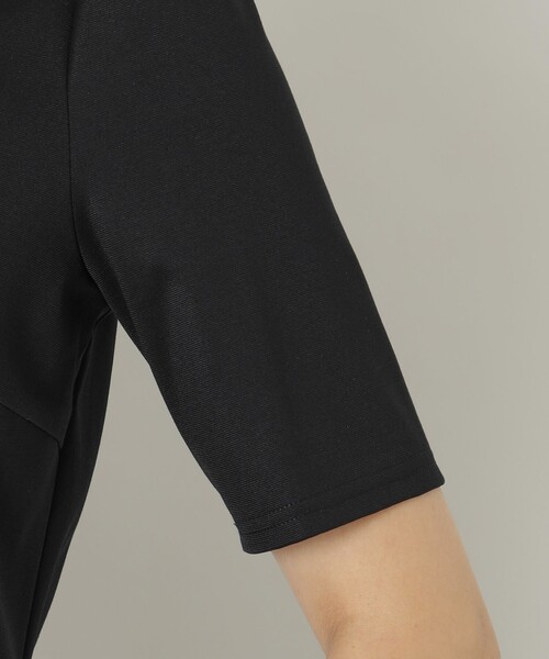 正規品　トゥービーシック　TO BE CHIC コットンポンチロゴ カットソー TO BE CHIC（トゥー ビー シック） tシャツ コットンポンチ モチーフ