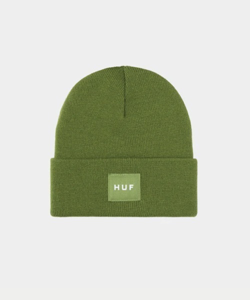 送料関税込み☆HUF ロゴ ニットキャップ セール】HUF(ハフ)/ビーニー ニット帽 ボックスロゴ ストリート