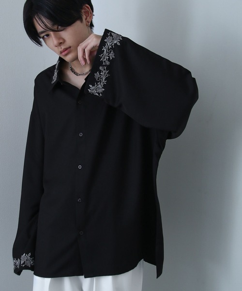 メンズ 長袖 シャツ おしゃれ 刺繍 デザイン カジュアル 楽天市場】ワークシャツ 長袖 長袖シャツ シャツ カジュアル