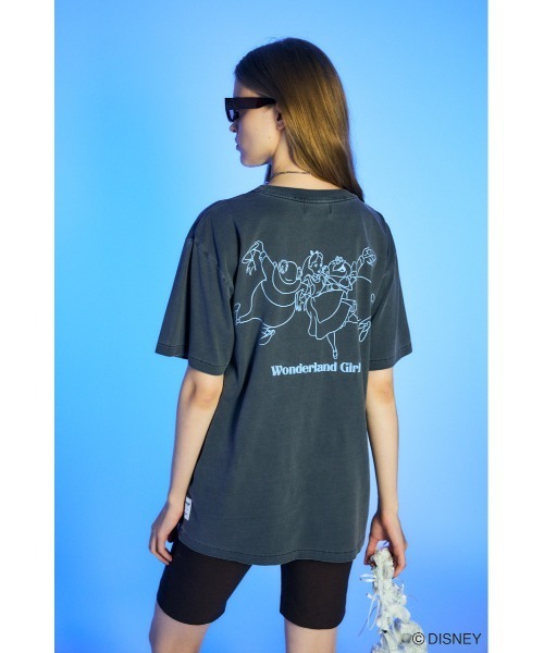 MOUSSY MDOTSHEER LS Tシャツ/ALICE MD OT SHEER LS Tシャツ/ ALICE（Tシャツ/カットソー）｜Disney