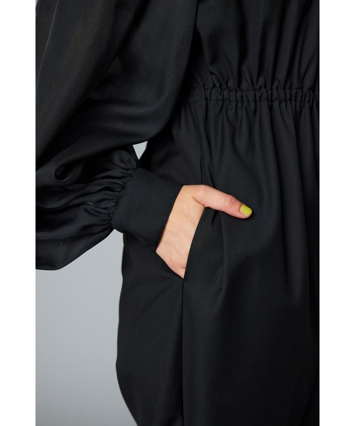 HeRIN.CYE オールインワン Many gather jump suit メニーギャザー 