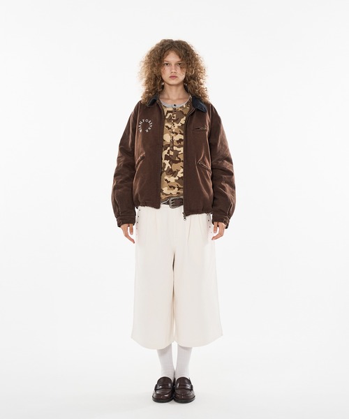 WISH FOR EVER ブルゾン アウター DRAW CODE VINTAGE LIKE SHORT