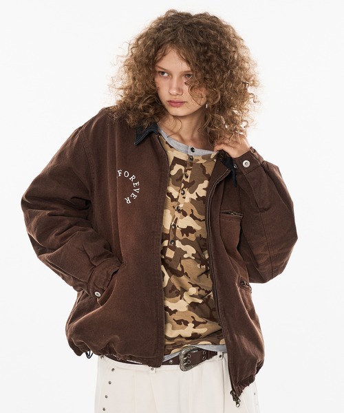 WISH FOR EVER ブルゾン アウター DRAW CODE VINTAGE LIKE SHORT