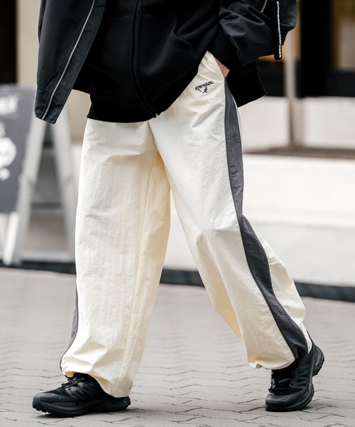 KANGOL パンツ カンゴール 別注コラボトラックパンツ メンズ