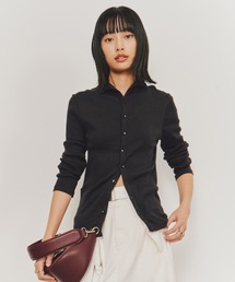 tシャツ 「2way」ソフトタッチロングスリーブトップス/ソフトタッチスリットネックトップス｜ウォッシャブル/春服 レディース UNITED TOKYO tシャツ 「2way」ソフトタッチロングスリーブ