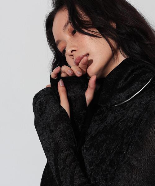 GALLEST / ギャレスト フロッキーチュールシアートップス フロッキーチュールシアートップス（カットソー） | GALLEST