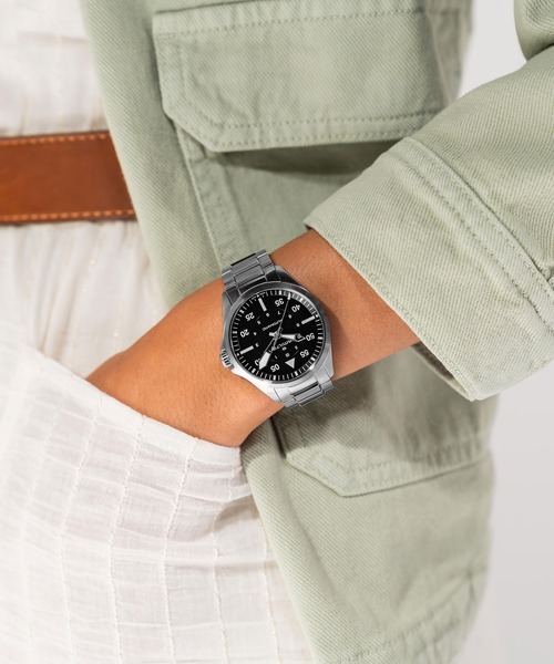 HAMILTON KHAKI AVIATION 腕時計 Khaki Aviation ETO Chrono Quartz - Dial color:Black