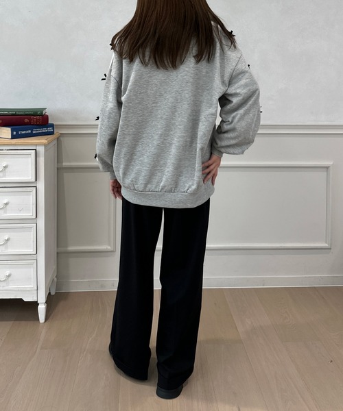 kutir スラックス パンツ ワイドストレートスラックスパンツ