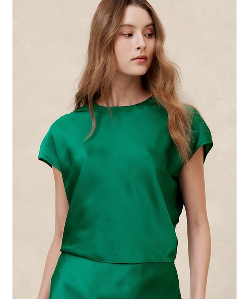 BANANA REPUBLIC ブラウス シャツ FACTORY STORE シルキー