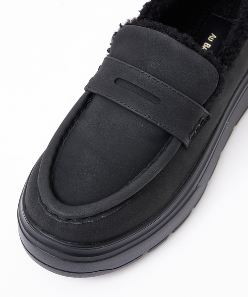 PICHE ABAHOUSE 厚底ローファー PICHE ABAHOUSE ローファー バブーシュビットモカスクエアトゥ