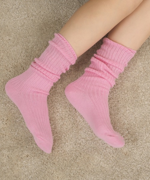 Birthday room（バースデイルーム） 靴下 カラーリブソックス / color