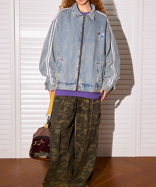 A.P.C ショート丈ルーズシルエットデニムジャケット　M WESTBOY デニムジャケット gジャン ルーズシルエット デニム