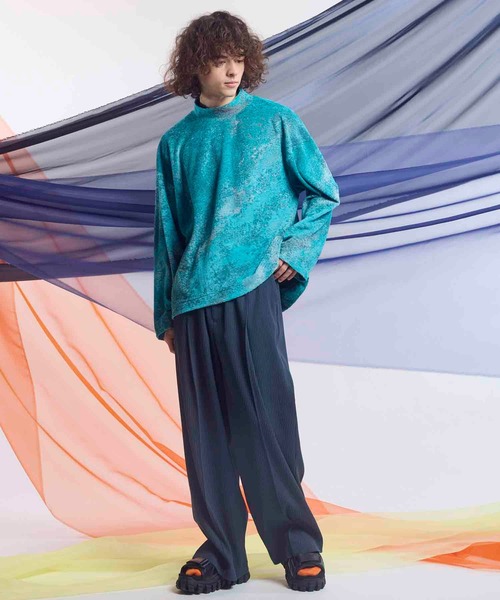 MAISON SPECIAL tシャツ 「UNISEX」Prime-Over Abstract Pile Jacquard 