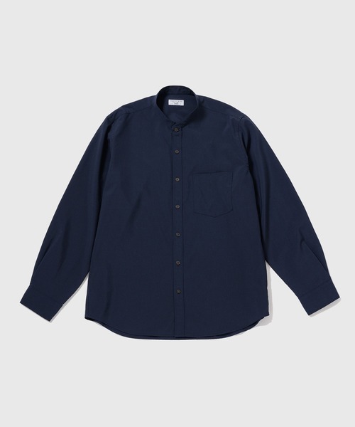 ADAM ET ROPE'（アダムエロペ） シャツ 「NIKKE」 バンドカラー シャツ