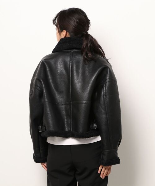 「MURUA」 ブルゾン FREE アイボリー レディース_画像3