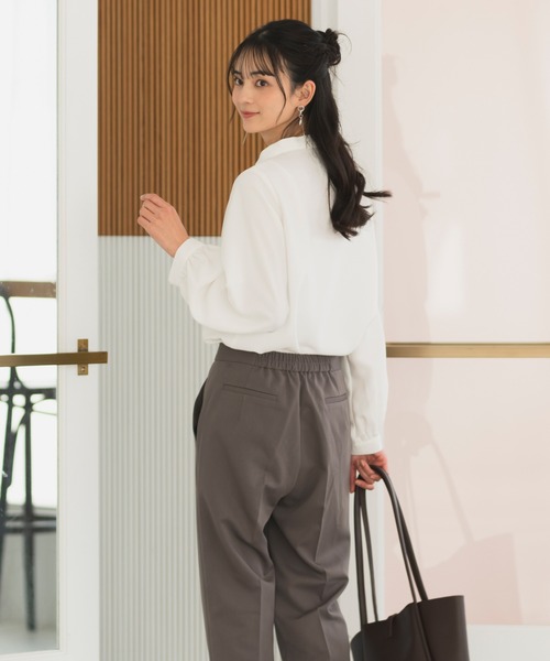 ブラウス シャツ 「2025新作」「洗える/防シワ加工/UV加工/花粉